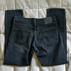 Levi’s 511 men’s size 32x29 washed black soft & stretchy jeans